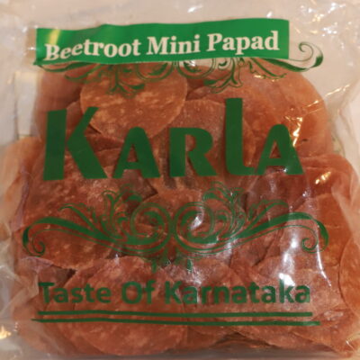 Beetroot Mini Papad | Colorful and Crunchy Snack Delight | Karla | Saviruchi Foods