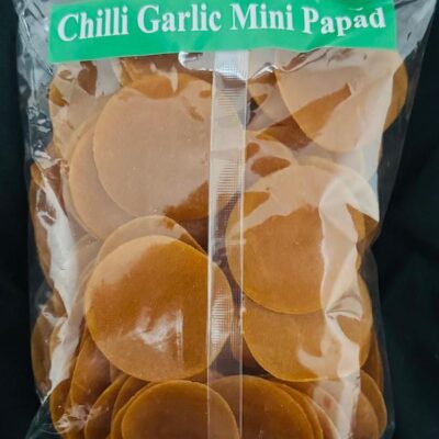 Chilli Garlic Mini Papad | Aromatic and Crunchy Snack Delight | Karla | Saviruchi Foods
