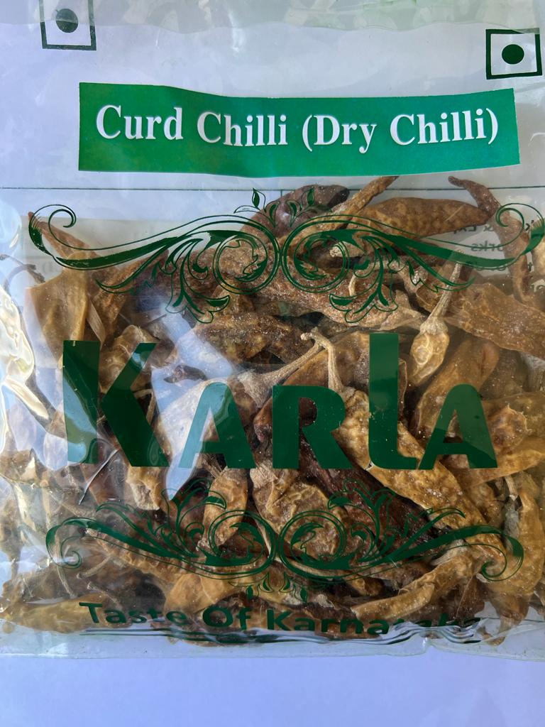 Curd Chilli (Dry Chilli) | Salty and Spicy Snack Delight | Karla | Saviruchi Foods