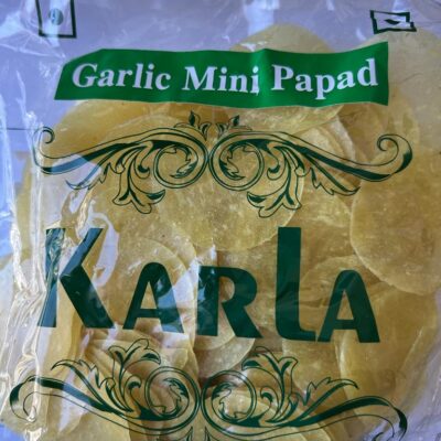 Garlic Mini Papad | Aromatic and Crunchy Snack Delight | Karla | Saviruchi Foods