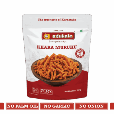 Khara Muruku | Crunchy and Spicy Indian Snack | Adukale | Saviruchi Foods