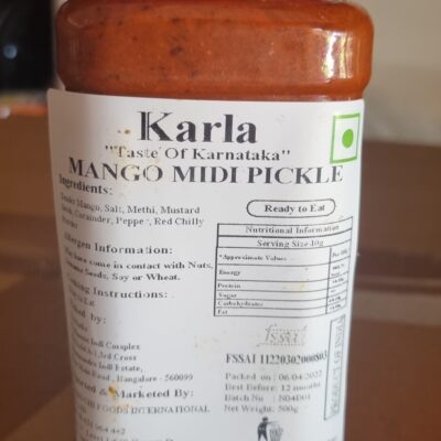 Mango Midi Pickle | A Burst of Sweet and Spicy Flavors | Karla | Saviruchi Foods