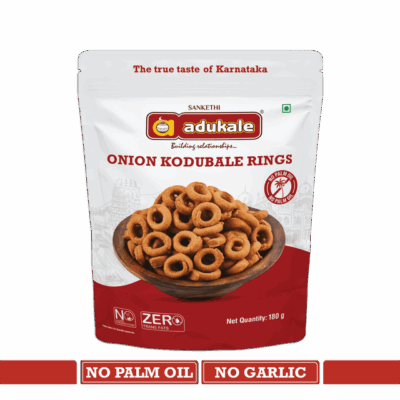 Onion Kodubale | Crispy and Spicy South Indian Snack | Adukale | Saviruchi Foods