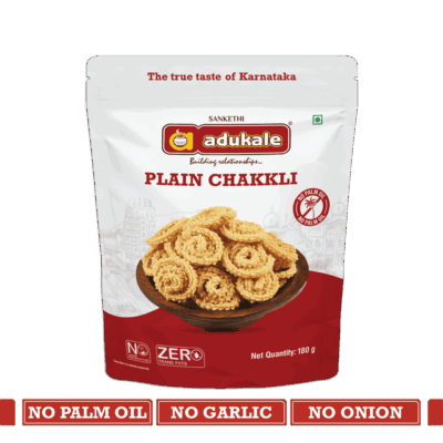 Plain Chakli Snacks | Crispy and Crunchy Indian Snacks | Adukale | Saviruchi Foods